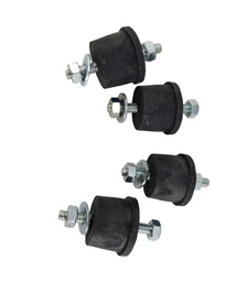 [28275] JUEGO DE 4 TACOS DE GOMA ANTIVIBRATORIA PARA MENSULA