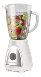 [28518] LICUADORA DE MESA 1,5LTS JARRA DE VIDRIO - BLANCO - SMARTLIFE [SL-BL1008WPN]