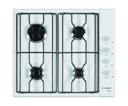 [28593] ANAFE MULTIGAS 4 HORNALLAS CON REJILLAS DE ALAMBRE  - EFICIENCIA ENERGÉNITCA A+  - BLANCO - ORMAY [CLASSIC S]