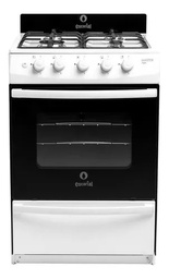 [28652] COCINA  MASTER STYLE 4 HORNALLAS 56 CM BLANCO - ESCORIAL [MASST56B]