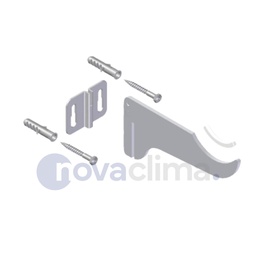 [1107] MENSULAS REGULABLES PARA RADIADOR - LADRILLO HUECO/DURLOCK - POR PAR - NOVA CLIMA