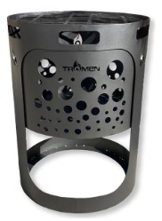 [31002] FOGÓN 400 REDONDO A LEÑA  - TROMEN [05-000-251]