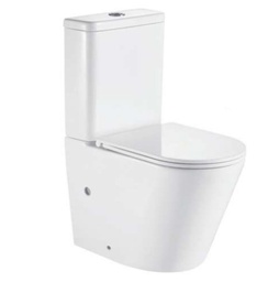 [31221] PADOVA INODORO LARGO CON ASIENTO + DEPOSITO DE APOYAR CON VALVULA- PADOVA [B0900]