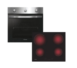 [31355] SMART PACK: HORNO ELÉCTRICO 65LTS + ANAFE ELÉCTRICO 4 HORNALLAS - CANDY [PCI27XCH64CCBA]