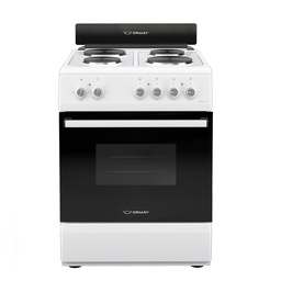 [31752] COCINA ELÉCTRICA 4 HORNALLAS - DOBLE VIDRIO EN PUERTA - EFICIENCIA ENERGÉNITCA A - BLANCA - ORMAY [NOVA 60]