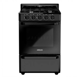 [31866] COCINA MULTIGAS 4 HORNALLAS 56CM - NEGRO - DREAN [CD5602AN0]