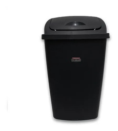 [32012] RECIPIENTE RESIDUOS NEGRO 50LTS [926 NEGRO]