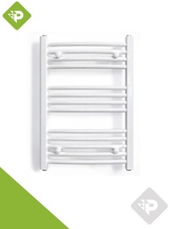 [12469] TOALLERO BLANCO HELICAL 700X500X52 (450 mm ENTRE EJES) - CURVO DE HIERRO