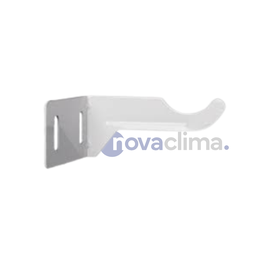 [12501] MENSULAS BLANCAS PARA RADIADOR - LADRILLO HUECO/DURLOCK - PACK POR 2 UNIDADES - NOVA CLIMA