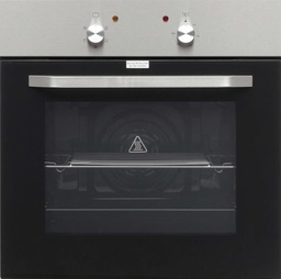 [23123] HORNO ELÉCTRICO 58LTS - EMPOTRABLE - EFICIENCIA ENERGÉTICA: A  - 5 FUNCIONES - VIDRIO TEMPLADO COCINA - 60CMX60CM - ACERO INOXIDABLE - CLEVER [2585]