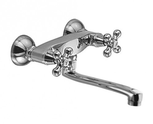 [24058] GRIFERIA BICOMANDO MESADA PARED EXTERIOR SELF/BABY CROMO – 10 AÑOS DE GARANTÍA [01066CRCR]