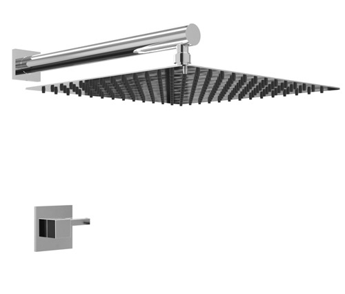 [24093] GRIFERÍA DUCHA MONOCOMANDO SIN TRANSFERENCIA ONE BLOCK CROMO - HIDROMET - 10 AÑOS DE GARANTÍA [3504CRCR]