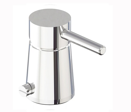 [24128] GRIFERÍA BIDET MONOCOMANDO CON TRANSFERENCIA VECTOR CROMO - HIDROMET - 10 AÑOS DE GARANTÍA [42102CRCR]