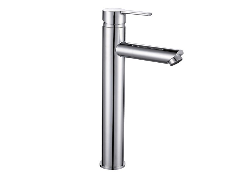 [24202] GRIFERÍA MONOCOMANDO CALYX LAVATORIO MESADA ALTO CROMO HYDROS [31911]