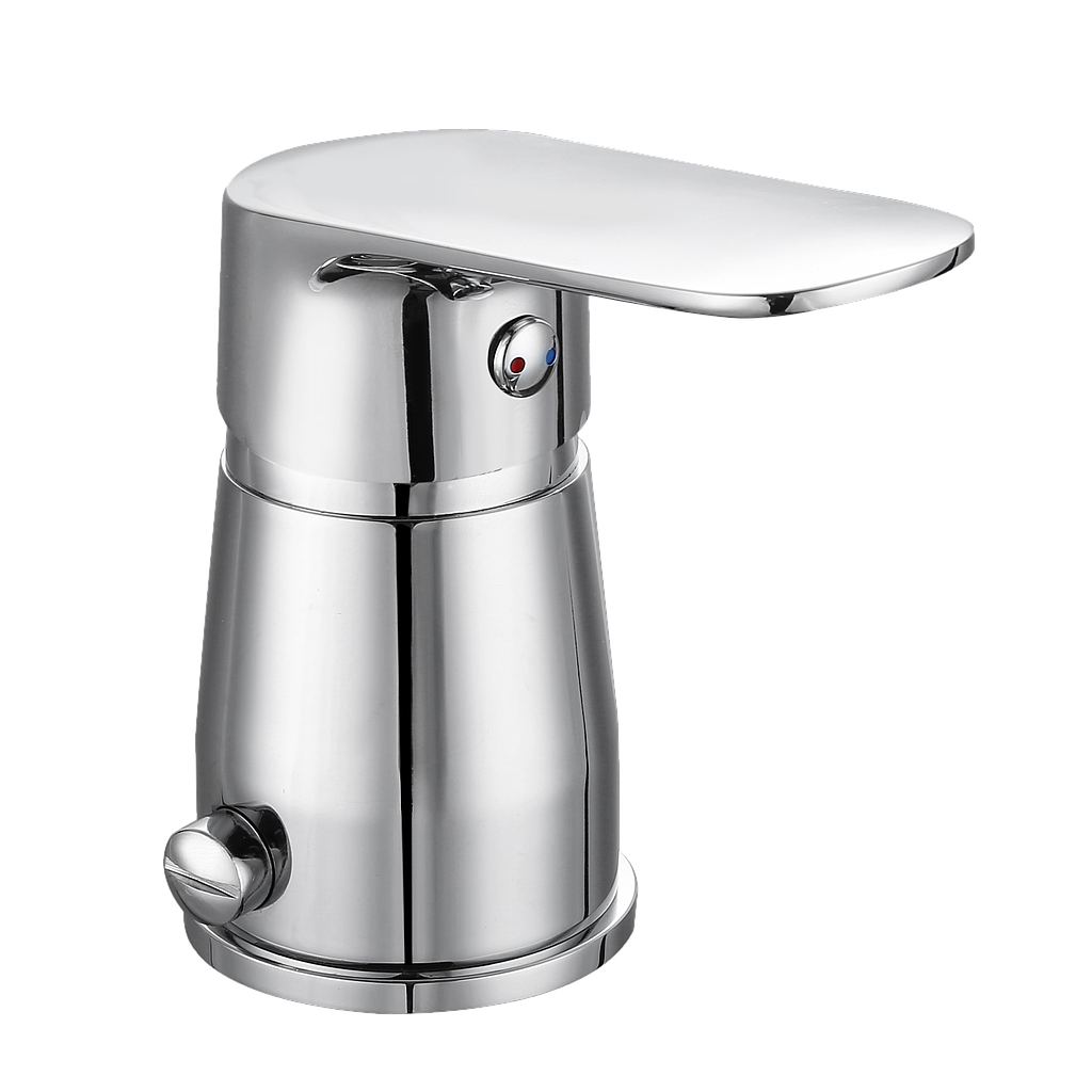 [24262] GRIFERÍA MONOCOMANDO OGGI CROMO BIDET CON TRANSFERENCIA CROMO PIAZZA [10504]