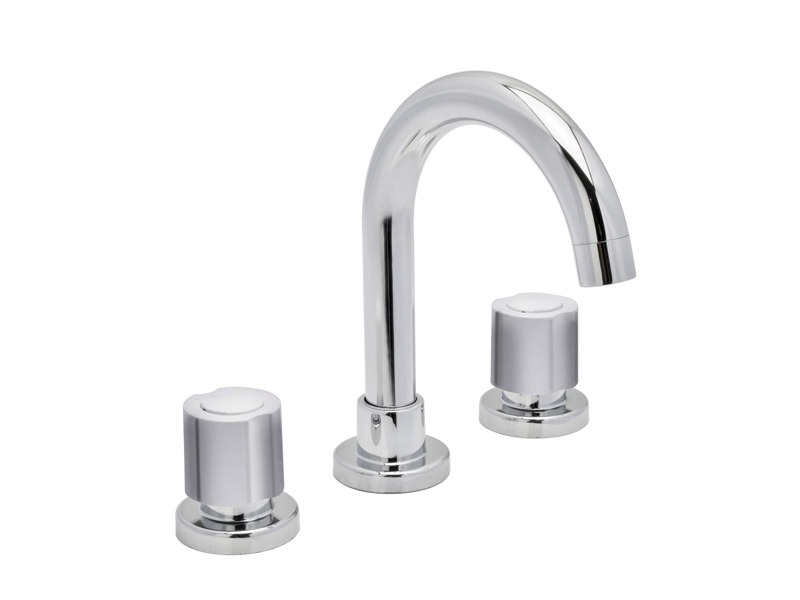 [24313] GRIFERÍA BICOMANDO CONVENCIONAL VIVA PLUS LAVATORIO PICO ALTO CROMO HYDROS [343911]