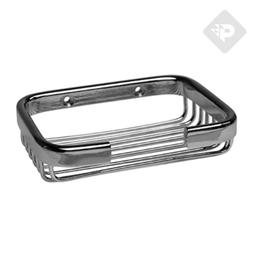[24386] ACCESORIO JABONERA REJILLA CROMO PIAZZA [C5015]