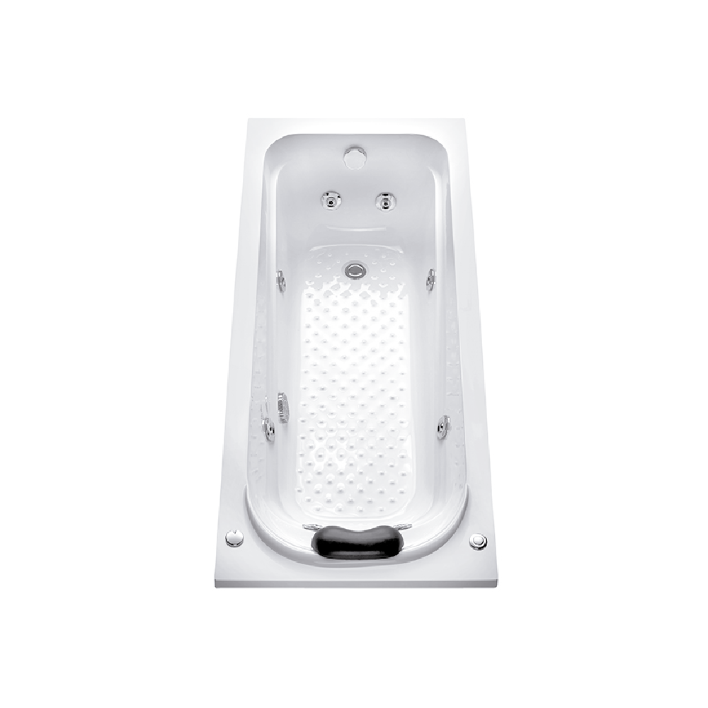 [24437] BAÑERA HIDROMASAJE DE LUJO 1500mm CON CAJON PIAZZA [BH150LC]