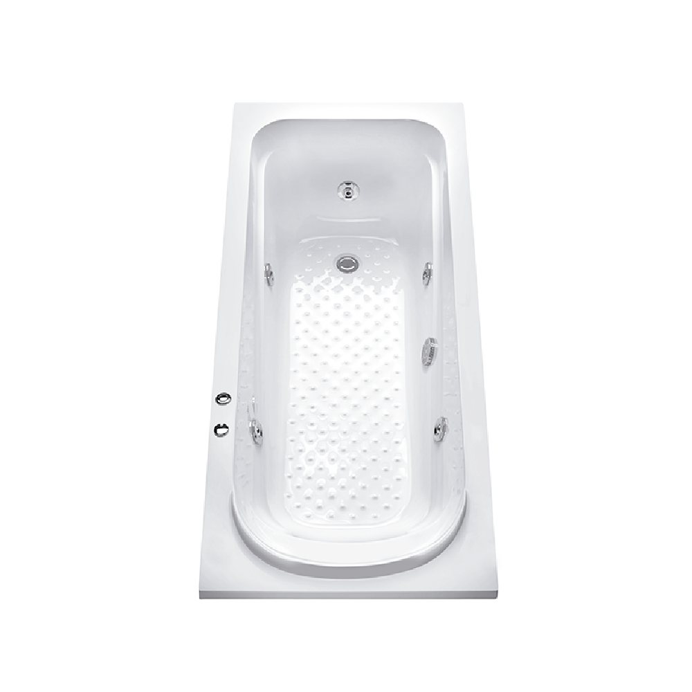 [24440] BAÑERA HIDROMASAJE STANDARD 1500mm CON CAJON PIAZZA [BH150SC]