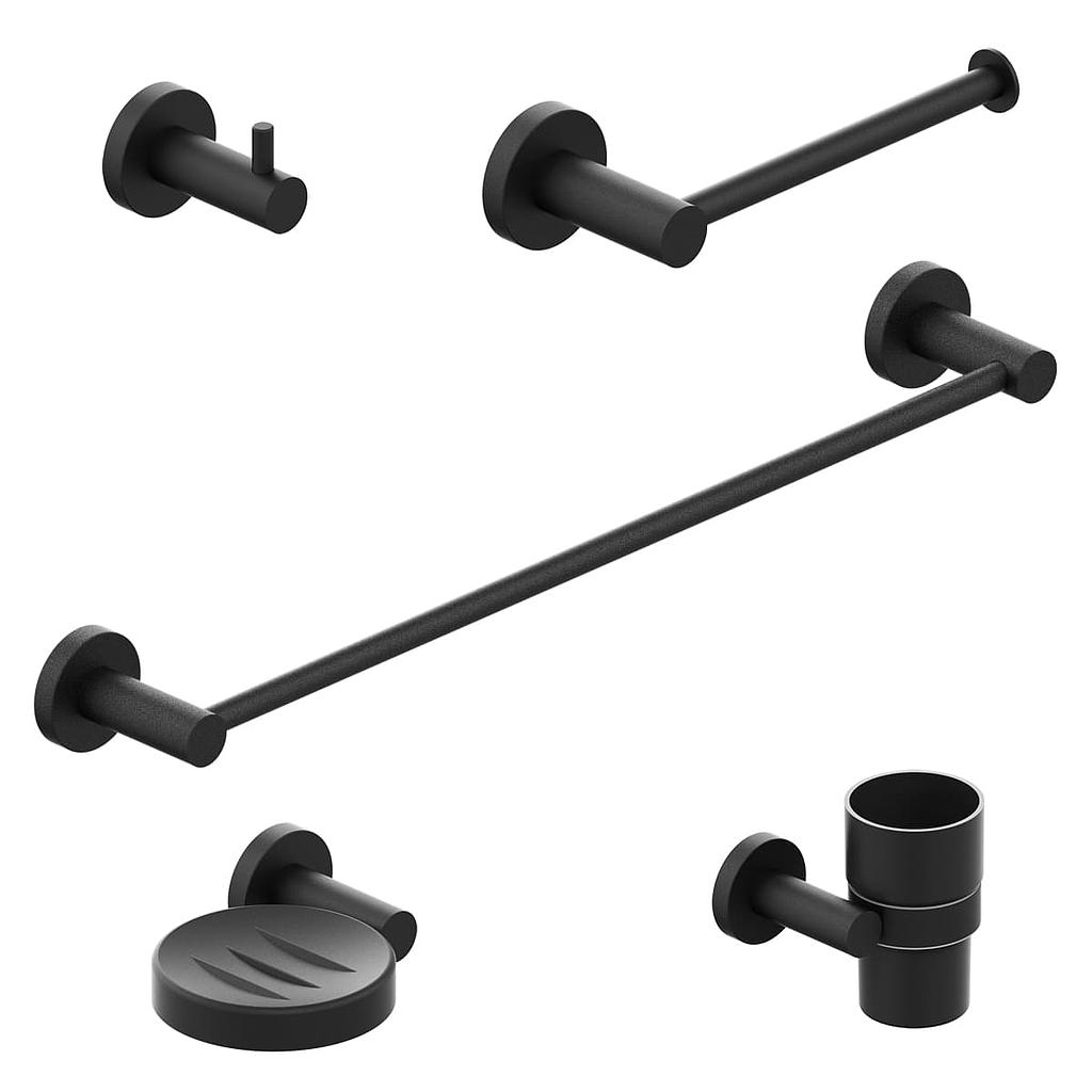 [25558] KIT 5 PIEZAS DYNAMIC NEGRO -  HIDROMET [8584NEGR]