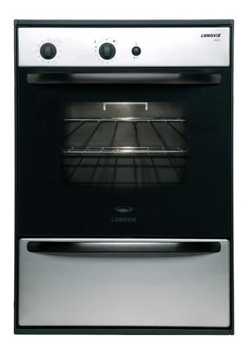 [25603] HORNO A GAS 74LTS - EFICIENCIA ENERGÉTICA A++ - CON PARRILLA A GAS , TIMER, TERMOSTATO Y ENCENDIDO ELÉCTRICO - 60X90CM - ACERO INOXIDABLE - LONGVIE [H14600XF]