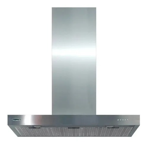 [25630] CAMPANA SLIM ACERO CON LUZ Y MOTOR TURBO 1 VELOCIDAD MARALDI - 60 CENTIMETROS